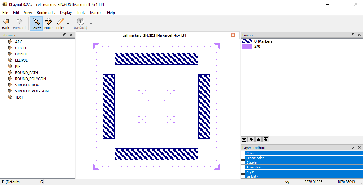 Load Layout File - QuantumDotDesigner